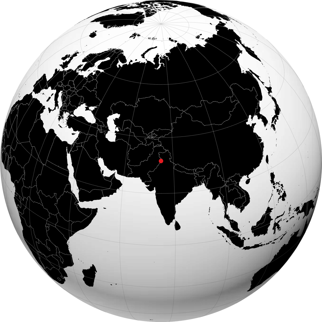 અમૃતસર ગ્લોબ પર