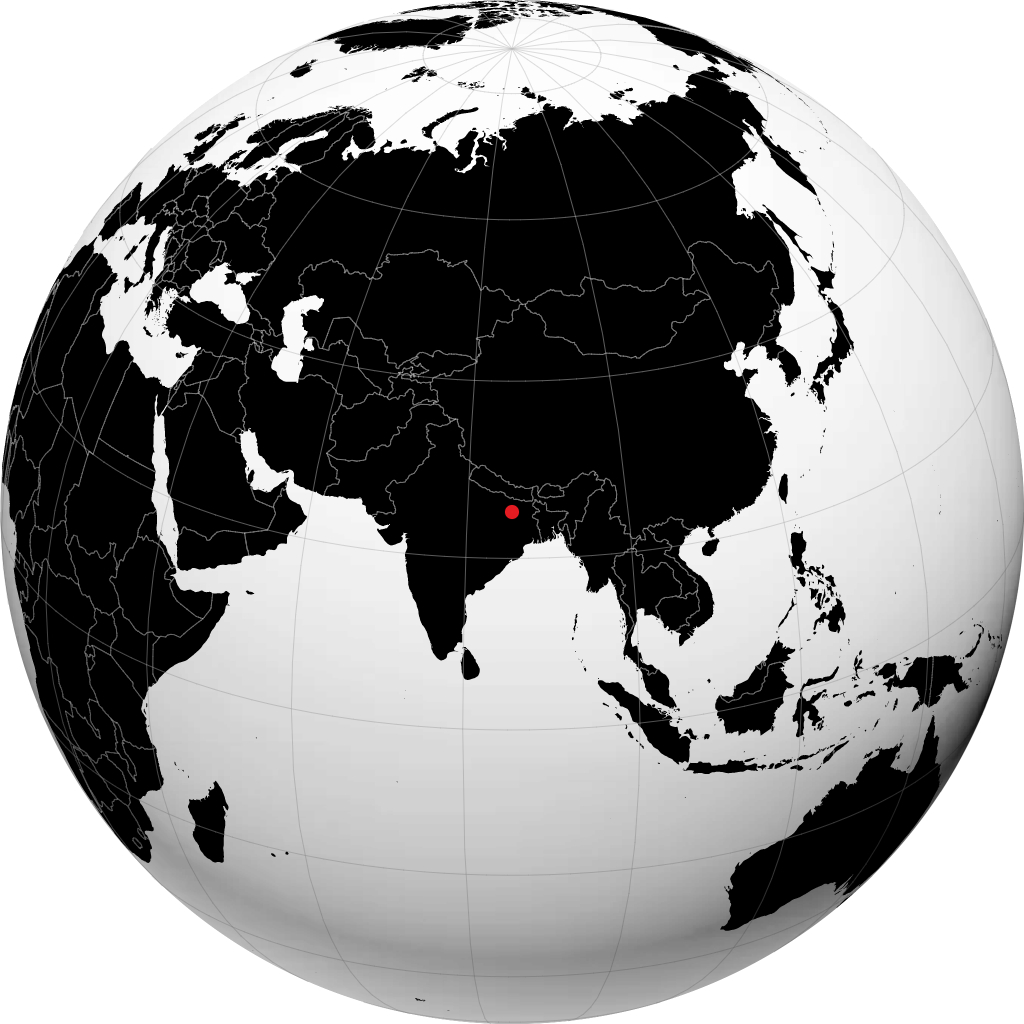 બિહાર શરીફ ગ્લોબ પર