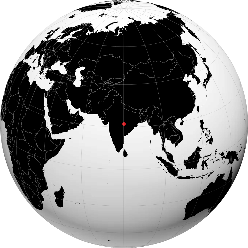ગોંડિયા ગ્લોબ પર