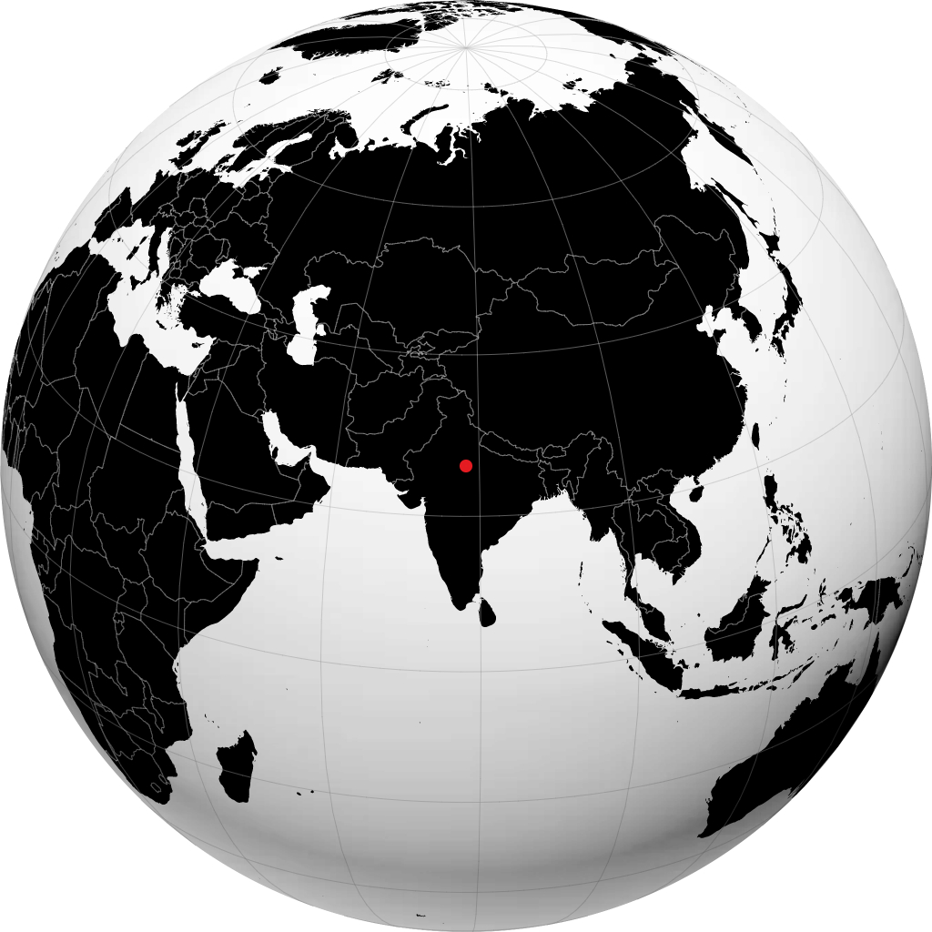 ગ્વાલિયર ગ્લોબ પર