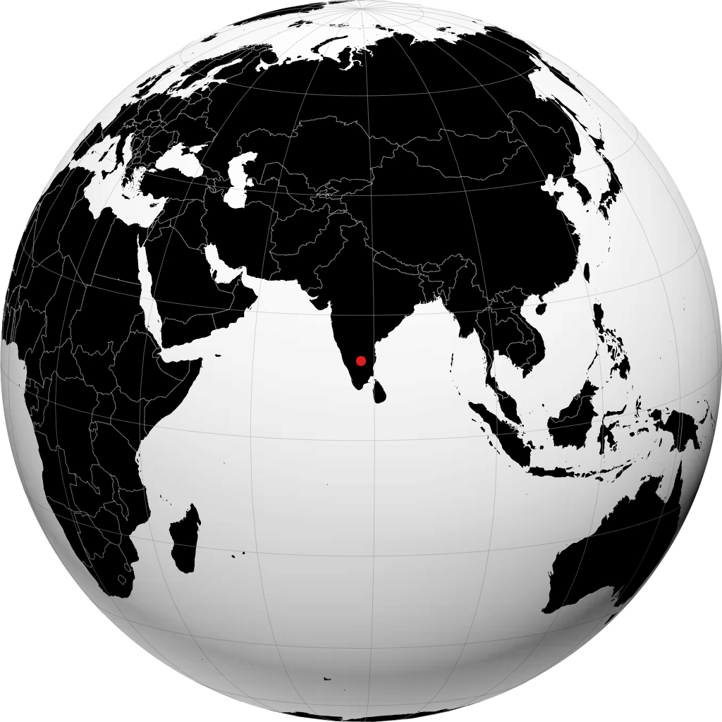 હોસૂર ગ્લોબ પર