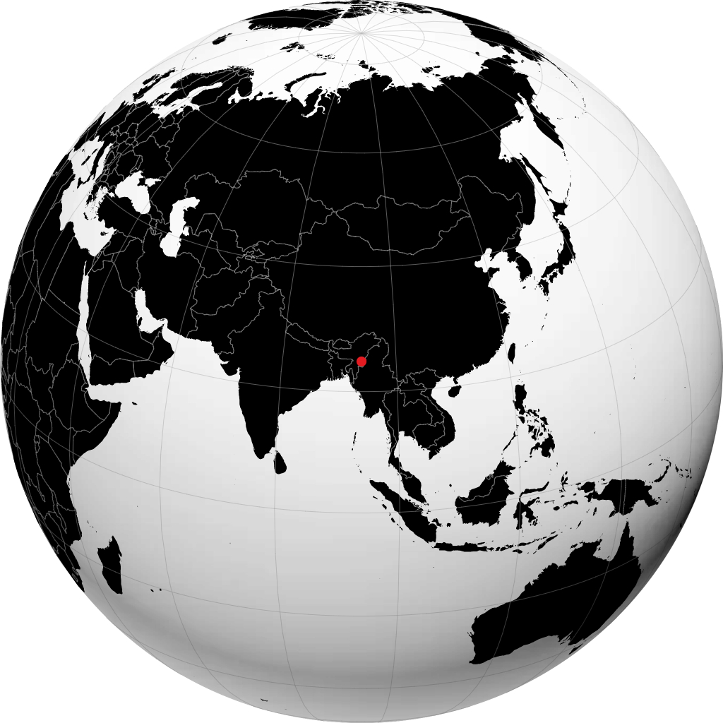 ઇમ્ફાલ ગ્લોબ પર
