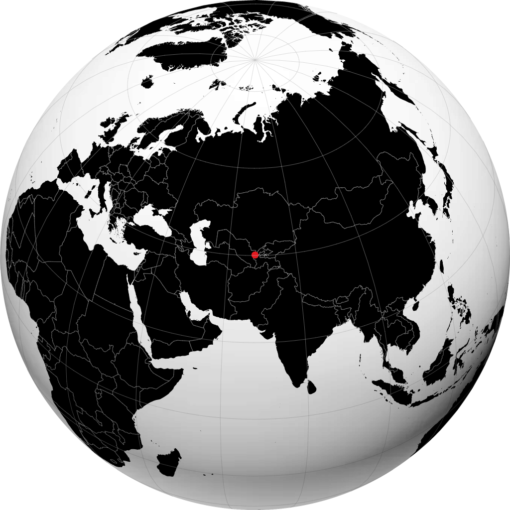 જિજ્ઝાખ ગ્લોબ પર