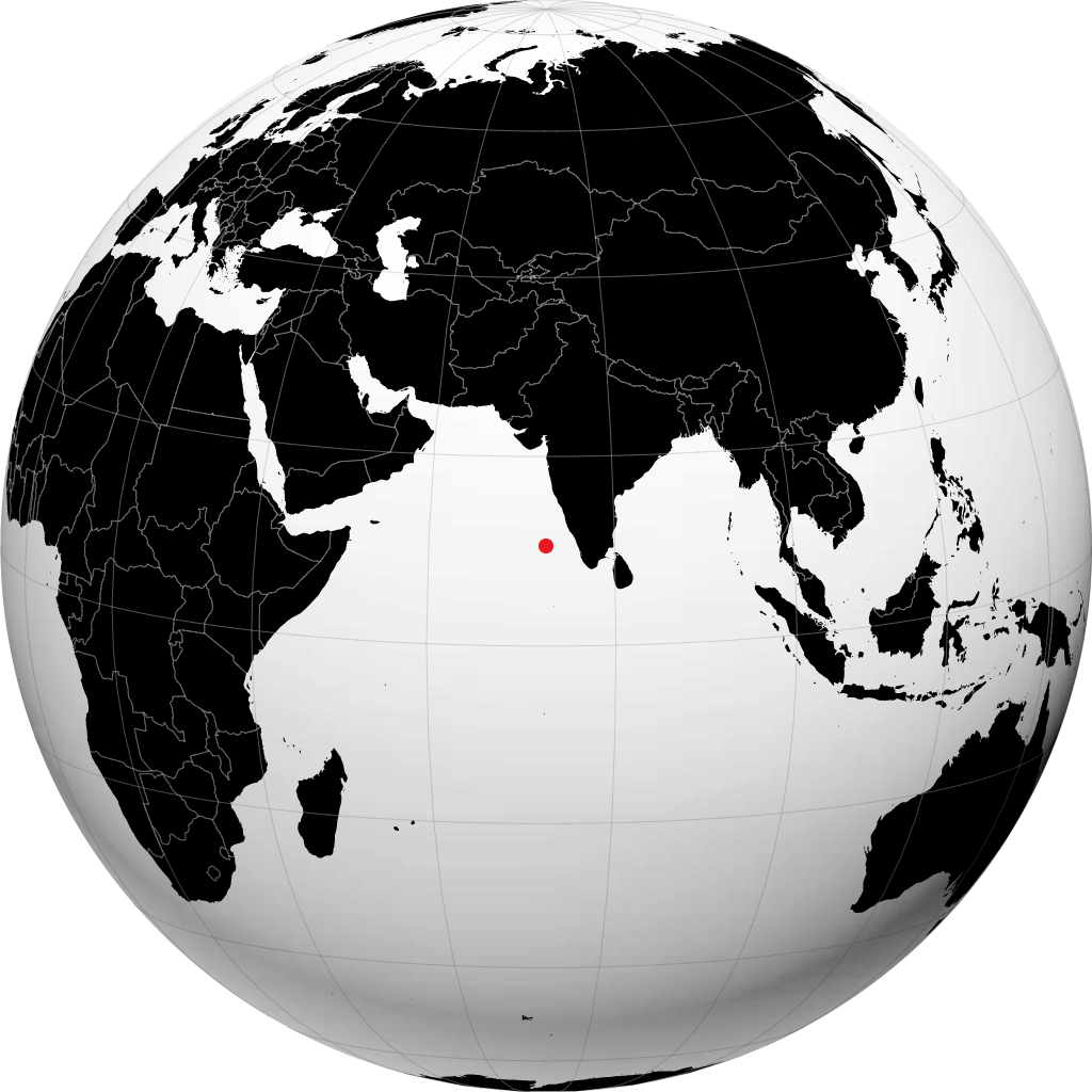 કવારાટી ગ્લોબ પર