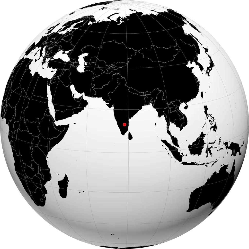 કોલાર ગ્લોબ પર
