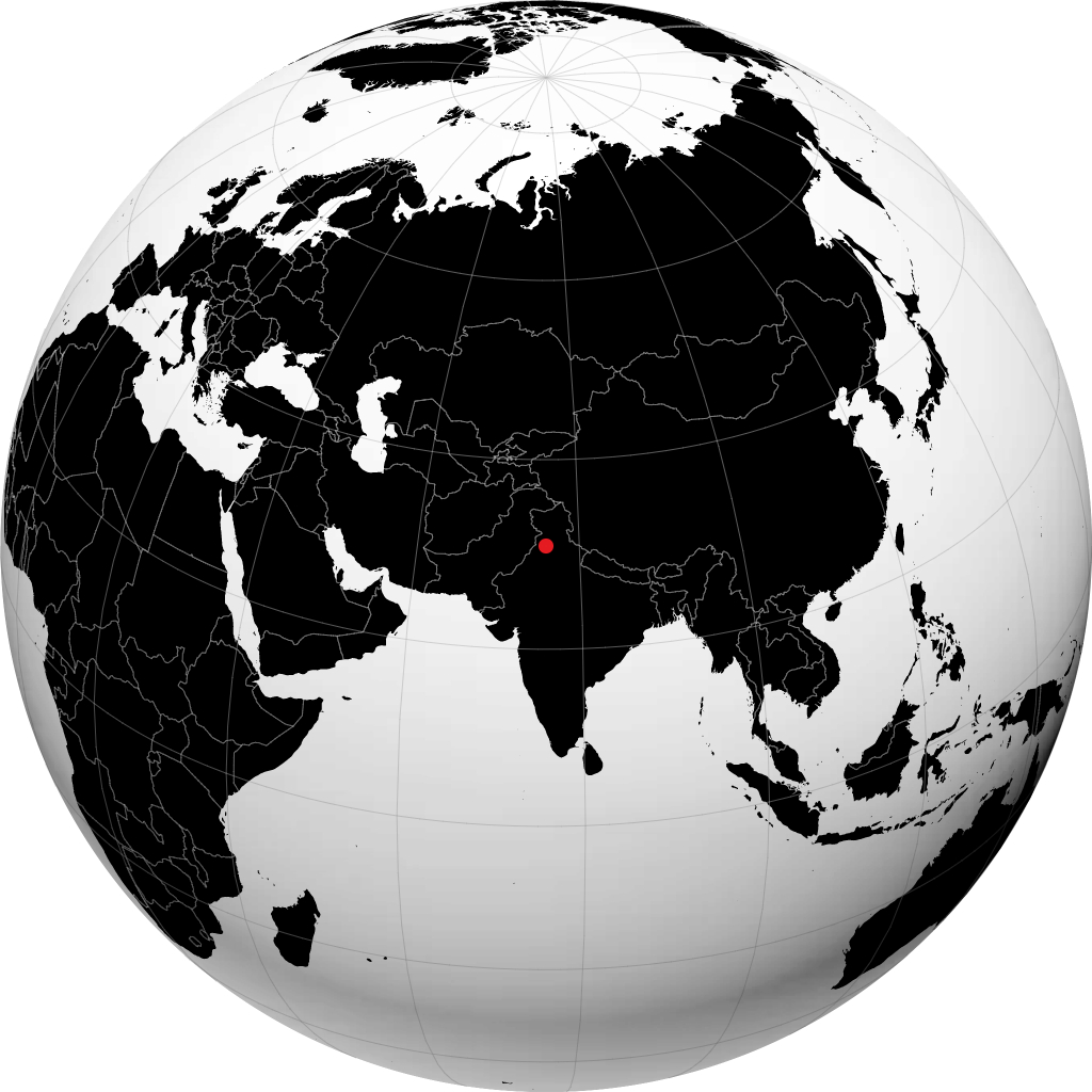 લુધિયાના ગ્લોબ પર