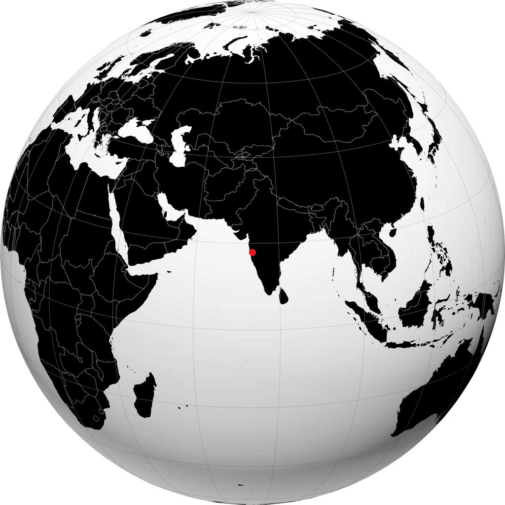 મહાબલેશ્વર ગ્લોબ પર