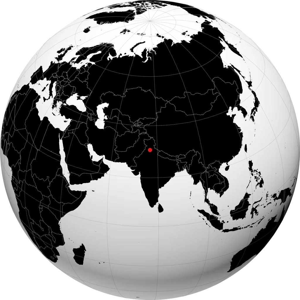 મોહાલી ગ્લોબ પર