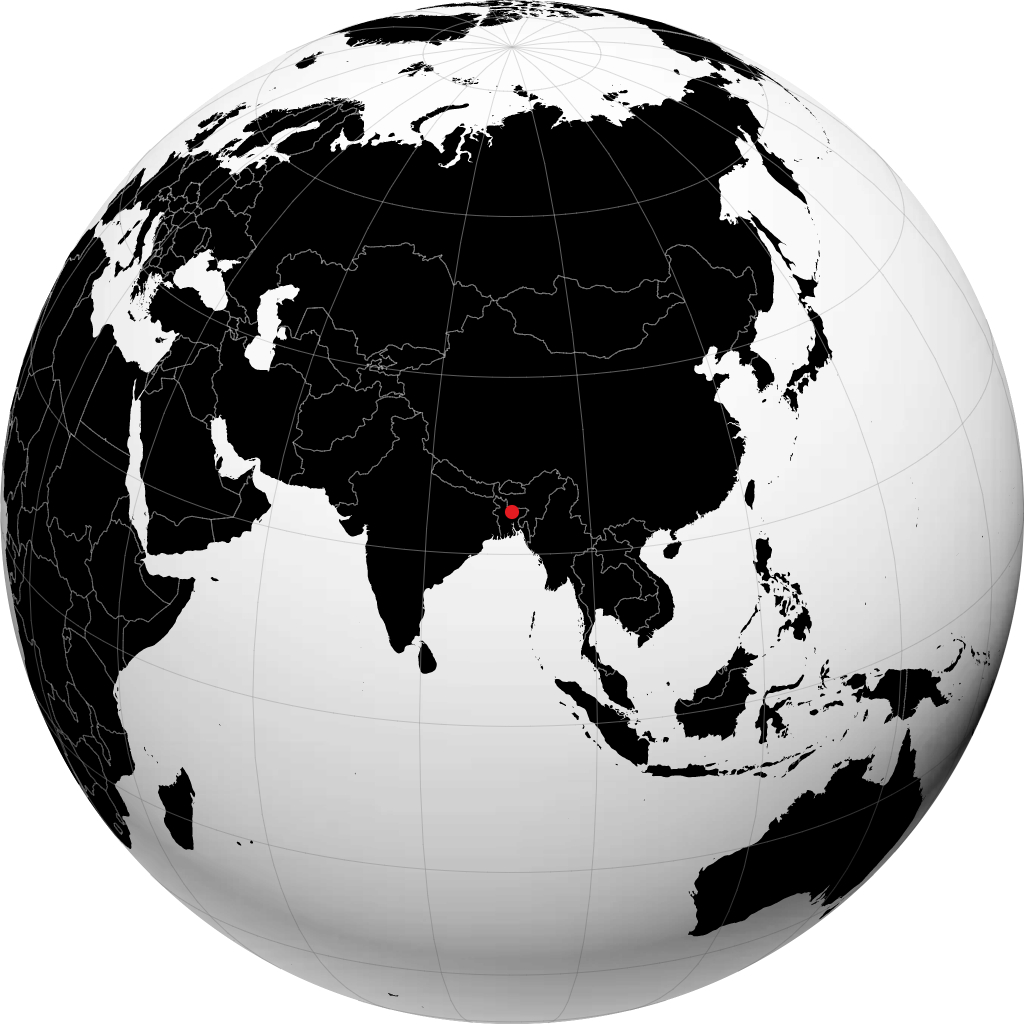 માયમેનસિંગ ગ્લોબ પર