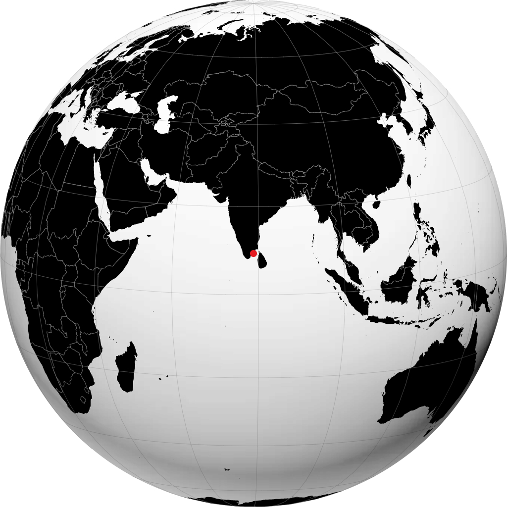 રામનાથપુરમ ગ્લોબ પર