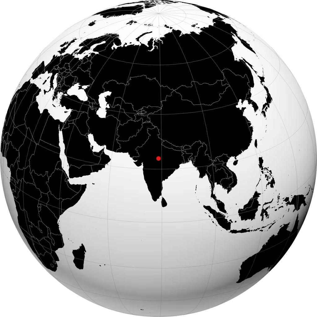 સાગર ગ્લોબ પર