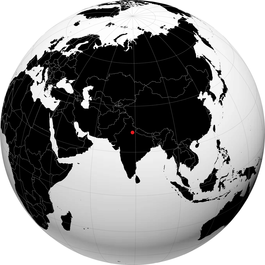 સાંભાલ ગ્લોબ પર