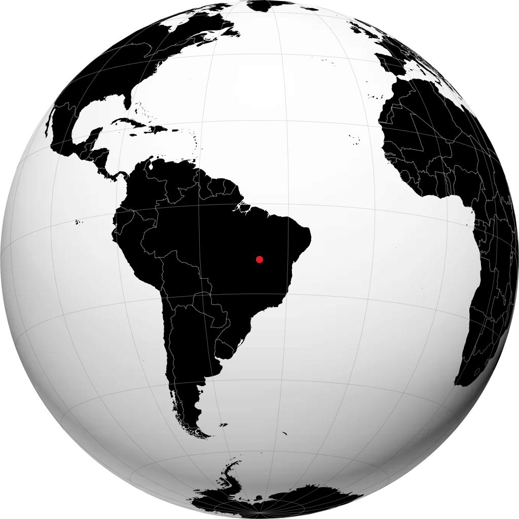 ટાગ્વાટિંગા ગ્લોબ પર