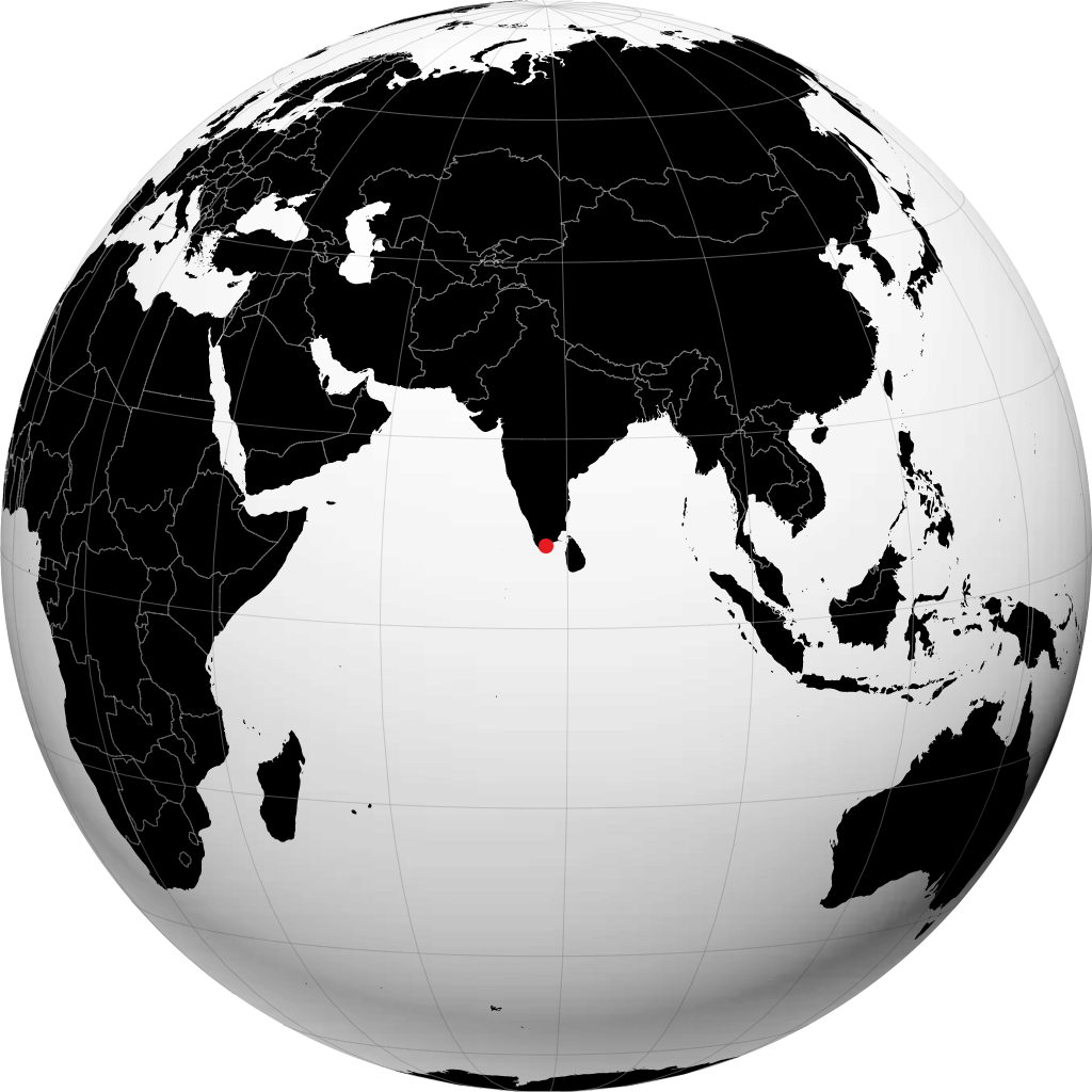 તિરુનેલવેલી ગ્લોબ પર