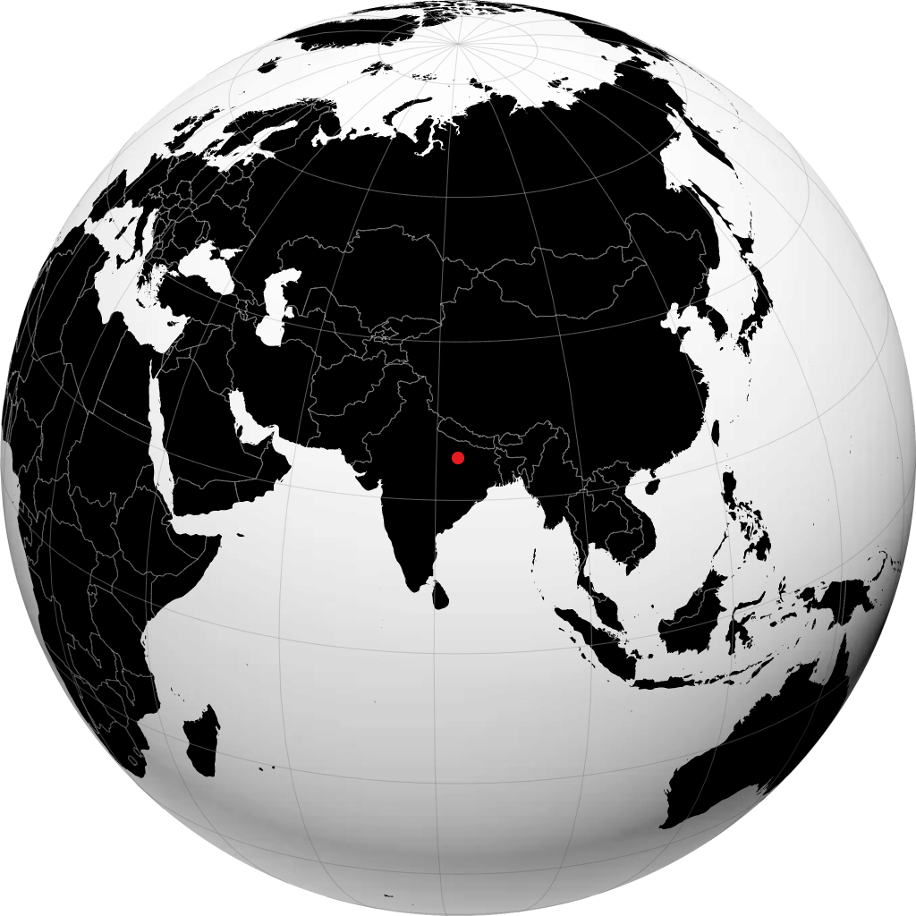 વારાણસી ગ્લોબ પર