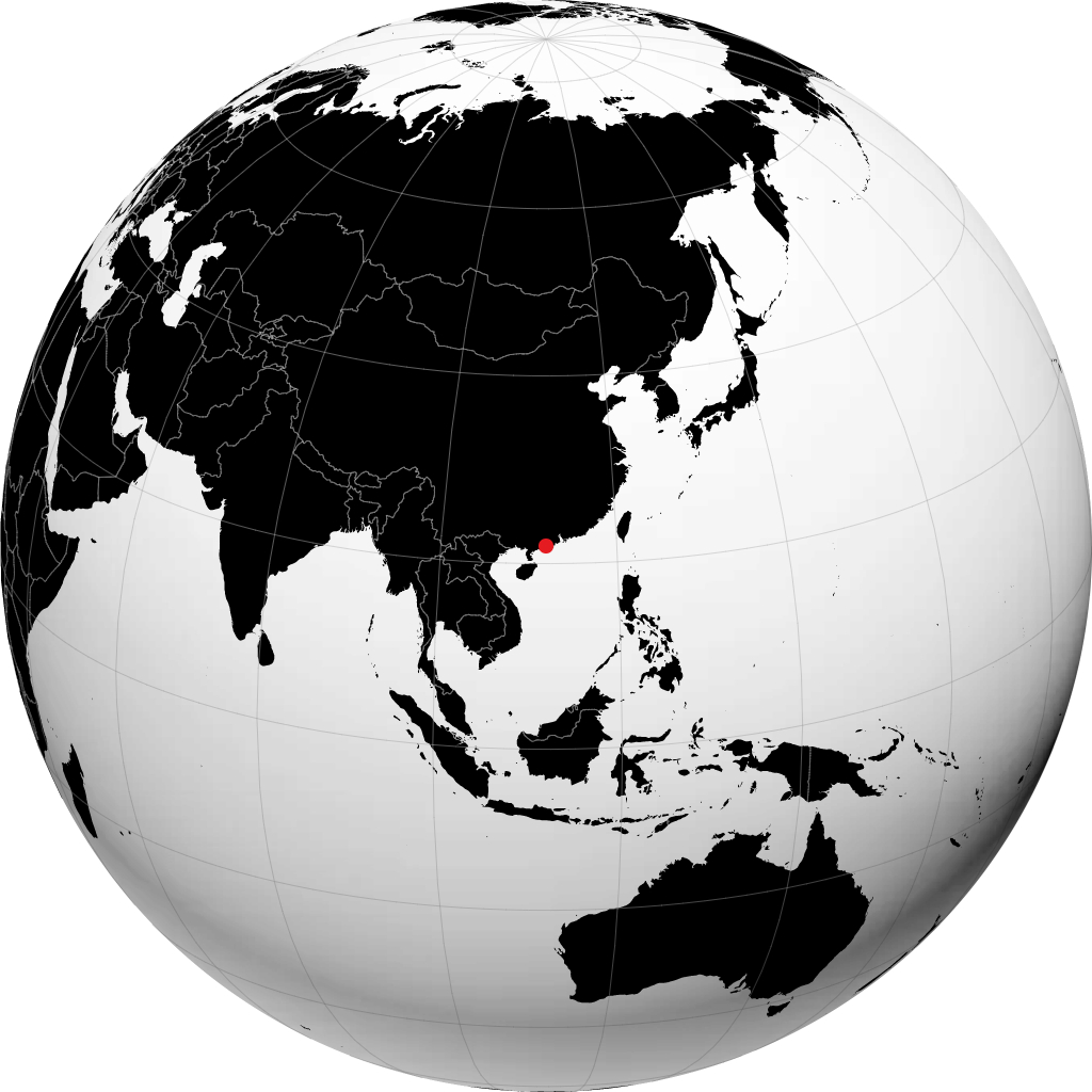 યાંગજિયાંગ ગ્લોબ પર